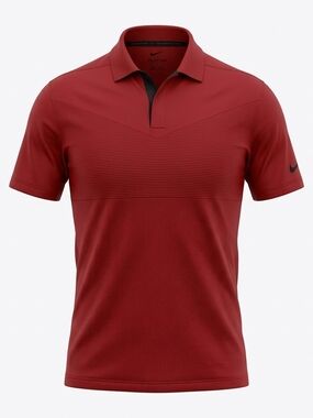 Nike Tiger Woods Dri-FIT Blade Collar Textured Polo Shirt